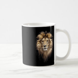 Lion Main Animal Face Big Cat  Coffee Mug