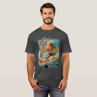 LION MAN ON THE BEACH BRAVA T-Shirt