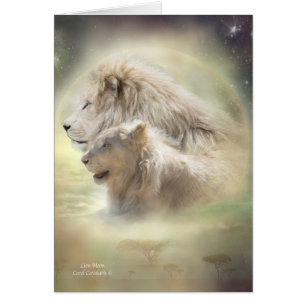 Lion Moon ArtCard