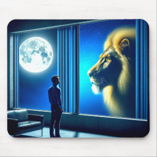 Lion Mouse Pad