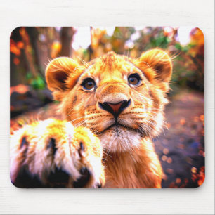 Lion Mouse Pad
