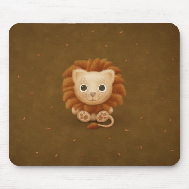 Lion Mouse Pad (Front)