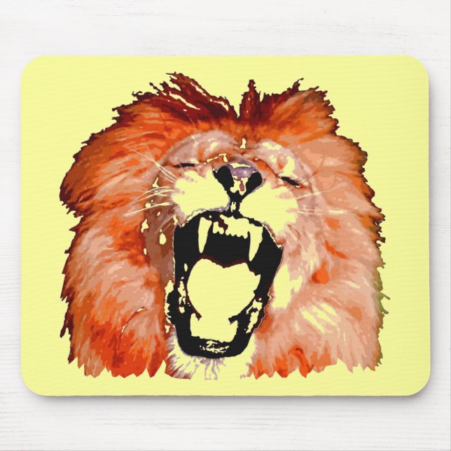 Lion Mouse Pad (Front)
