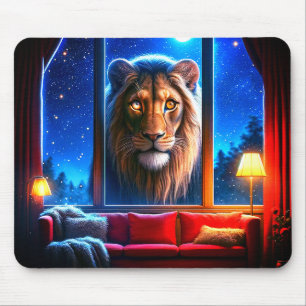 Lion Mouse Pad