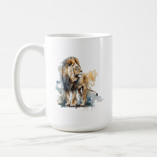 Lion Mug (Left)
