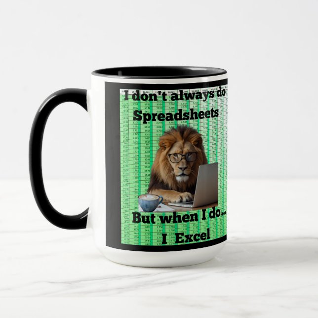 Lion Mug (Left)