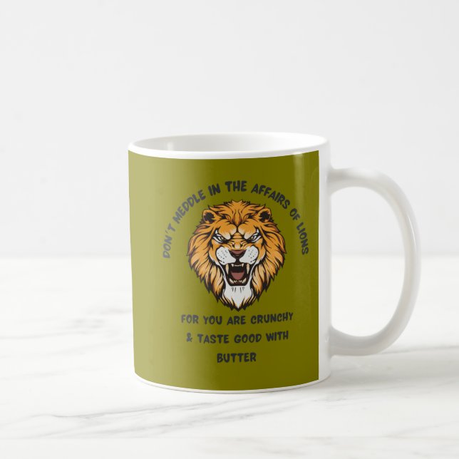 Lion mug (Right)