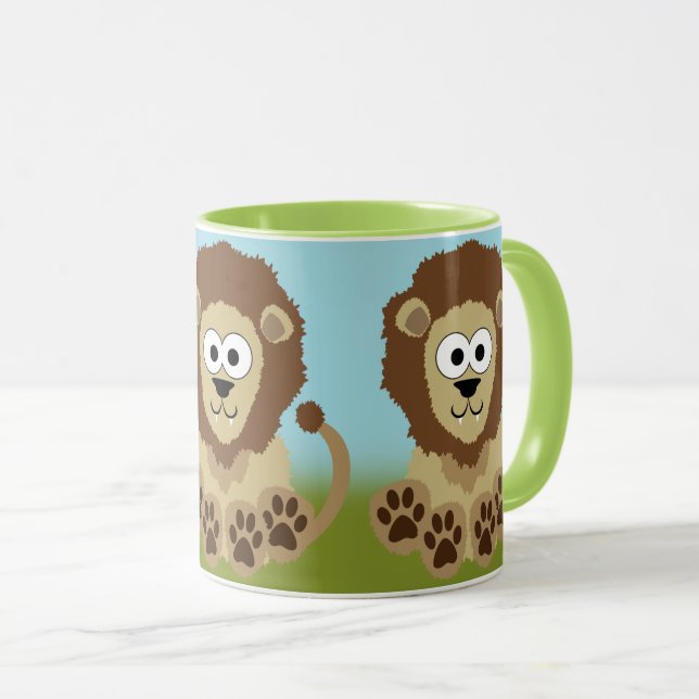 Lion Mug (Front Right)