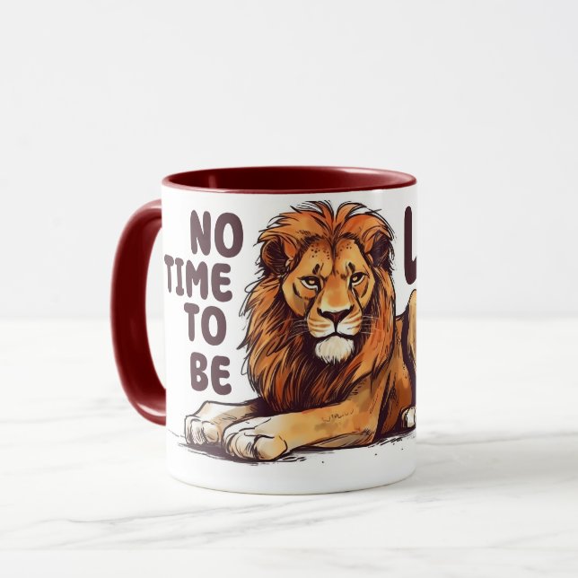Lion Mug (Front Left)