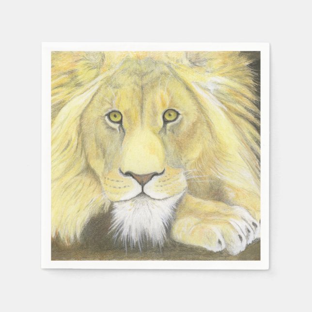 Lion Napkin (Front)