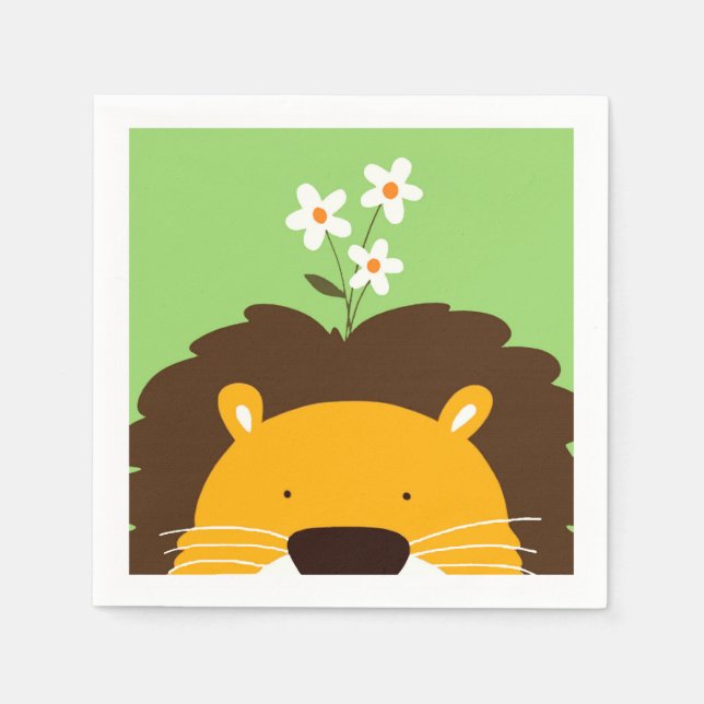 Lion Napkin (Front)