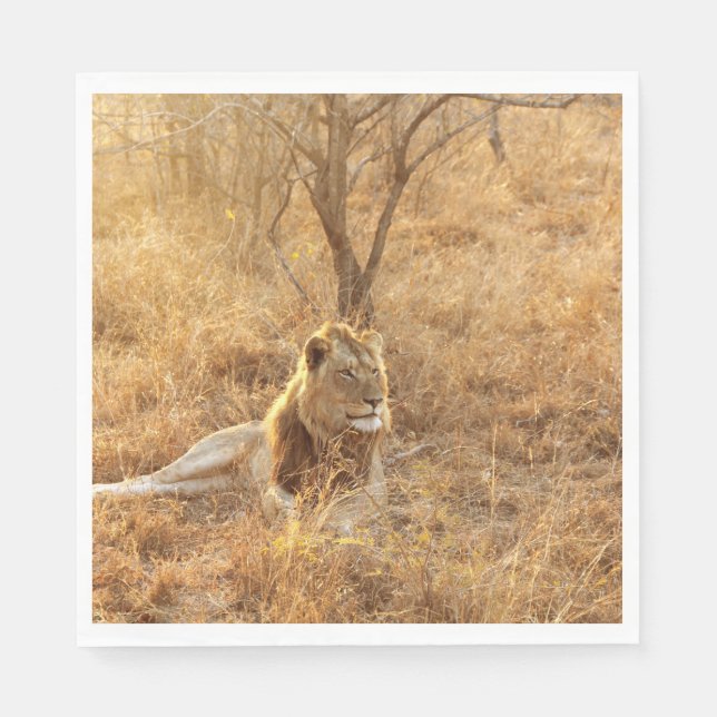 Lion Napkin (Front)