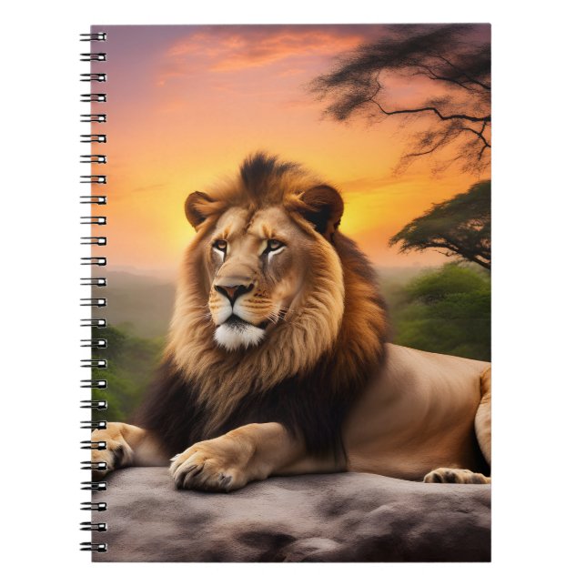Lion Notebook (Front)