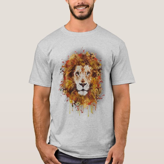 Lion of Judah - African Art - Reggae Roots Shirt (Front)