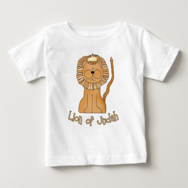 Lion of Judah Baby T-Shirt (Front)