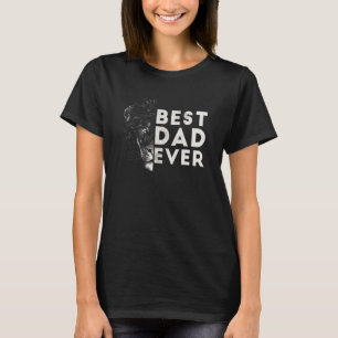 Lion Of Judah Best Dad Ever Daddy Happy Fathers Da T-Shirt