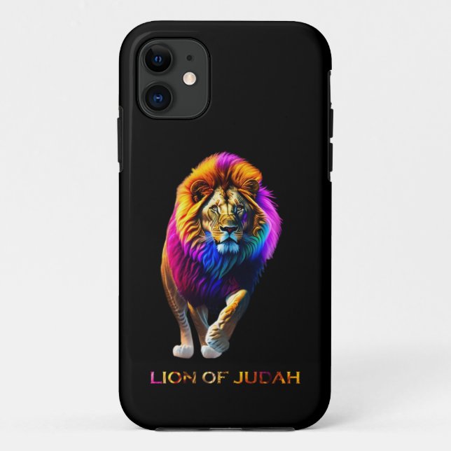 Lion of Judah Case-Mate iPhone Case (Back)
