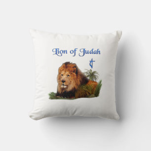Lion of Judah christian gifts Cushion