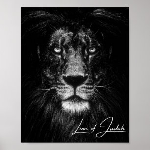 Lion of Judah - Christian Poster