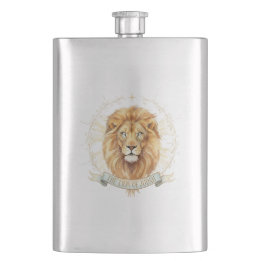 Lion of Judah Classic 8oz Stainless Steel Flask
