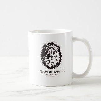 "Lion of Judah" Coffee Mug w/Black logo