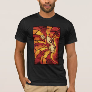 Lion of Judah - Colour Lion Rasta - Reggae Shirt