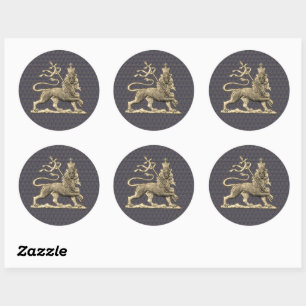 Lion of Judah Decal Rasta Sticker Rastafari