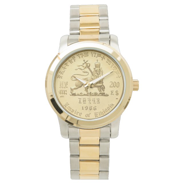 Lion of Judah - Empire of Ethiopia - Watch (Front)