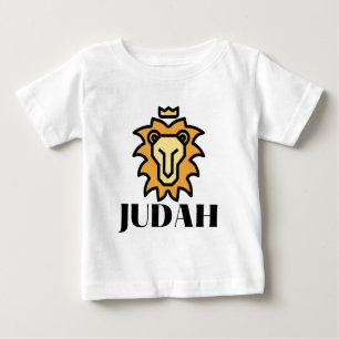 Lion Of Judah Faith Based Baby T-Shirt