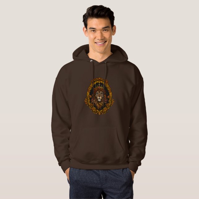 Lion of Judah - Haile Selassie - Jah Hoodie (Front Full)