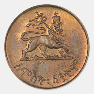 Lion of Judah - Haile Selassie - Rastafari Sticker