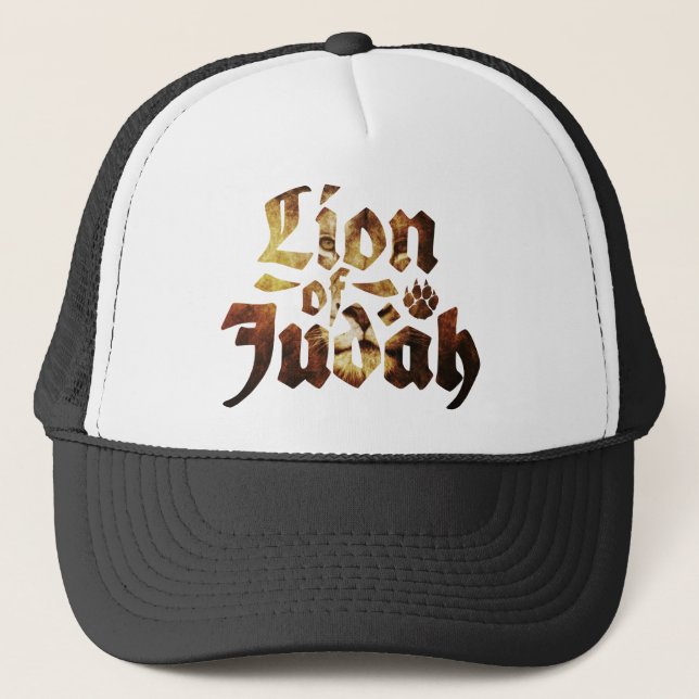 Lion of Judah - Haile Selassie - Trucker Cap (Front)