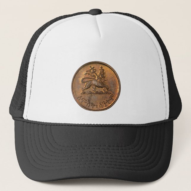 Lion of Judah - Haile Selassie - Trucker Cap (Front)