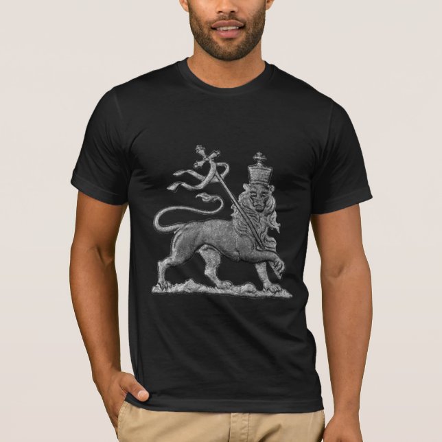 Lion of Judah - Jah Army - Haile Selassie - Shirt (Front)
