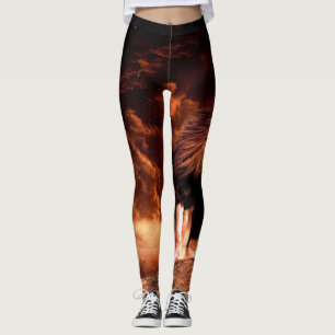Lion of Judah - Jah Rasta - Power Yoga Leggings
