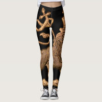 Lion of Judah - Jah Rasta - Power Yoga Leggings