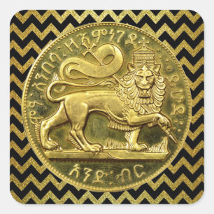 Lion of Judah Jah Rastafari Rasta Roots Sticker