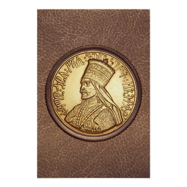 Lion of Judah Jah Rastafari Reggae Roots Poster (Front)