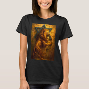 Lion Of Judah Jerusalem Western Wall The Star Of D T-Shirt