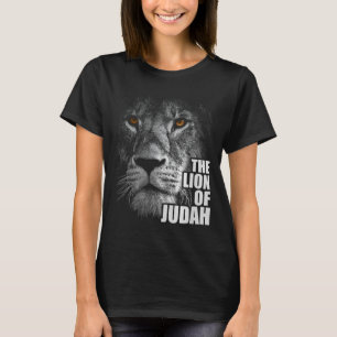 Lion Of Judah Jesus Christian Faith Over Fear Prem T-Shirt
