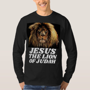 LION OF JUDAH JESUS CHRISTIAN t-shirts
