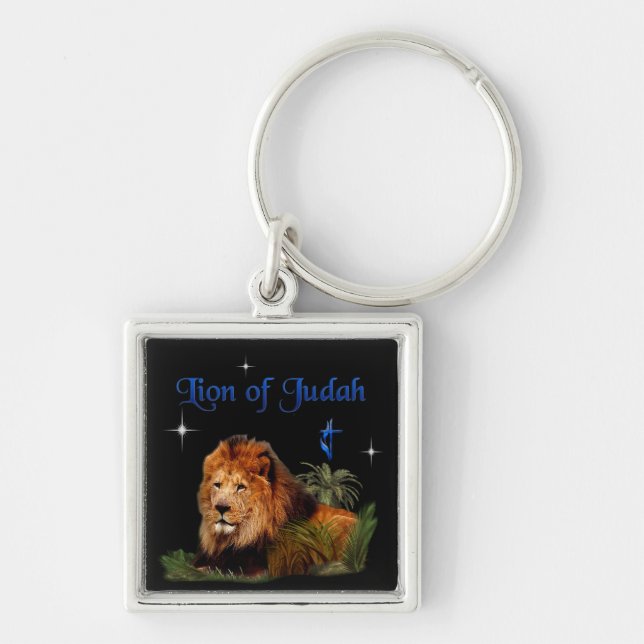 Lion Of Judah  Key Ring (Front)