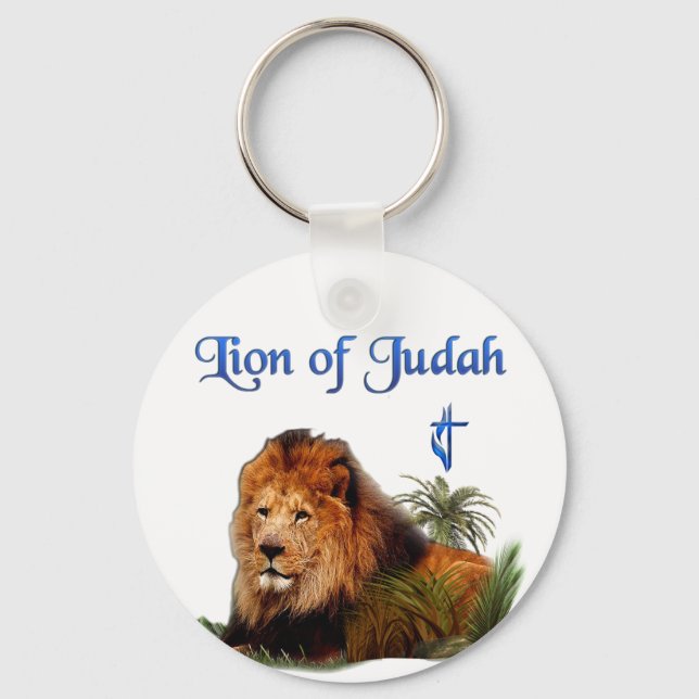 Lion of Judah Key Ring (Front)
