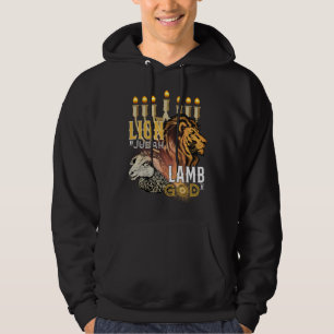 Lion Of Judah Lamb Of God Men's Hoodie