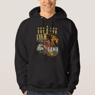 Lion Of Judah Lamb Of God Men's Hoodie