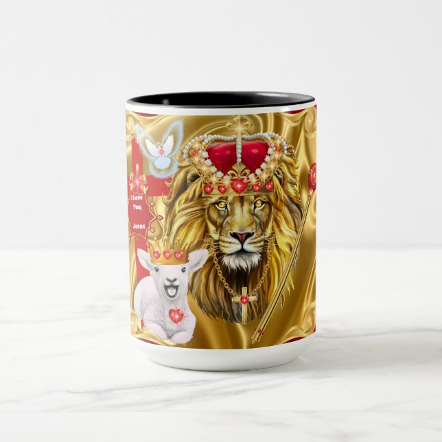 Lion Of Judah Lamb Of God Mug (Center)