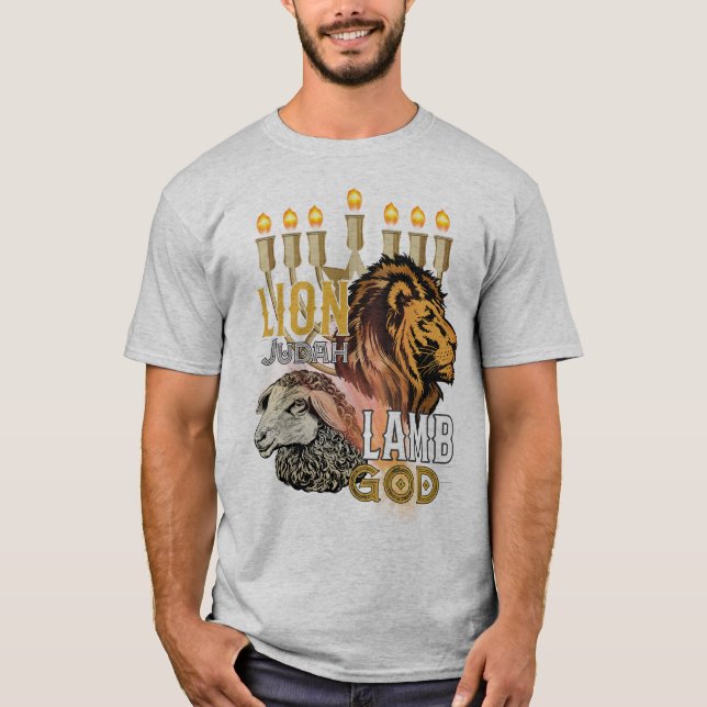 Lion Of Judah Lamb Of God Unisex T-Shirt (Front)