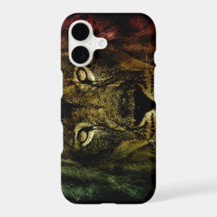 Lion of Judah - Lion - Rastafari - iPhone Case