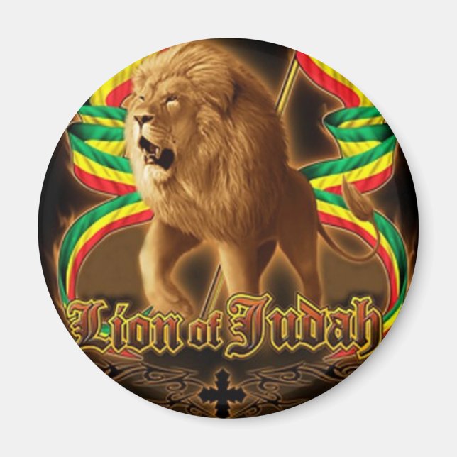 Lion of Judah Magnet (Front)
