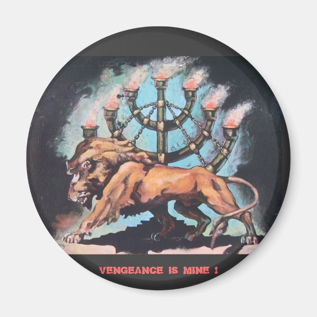 LION OF JUDAH MAGNET (Front)